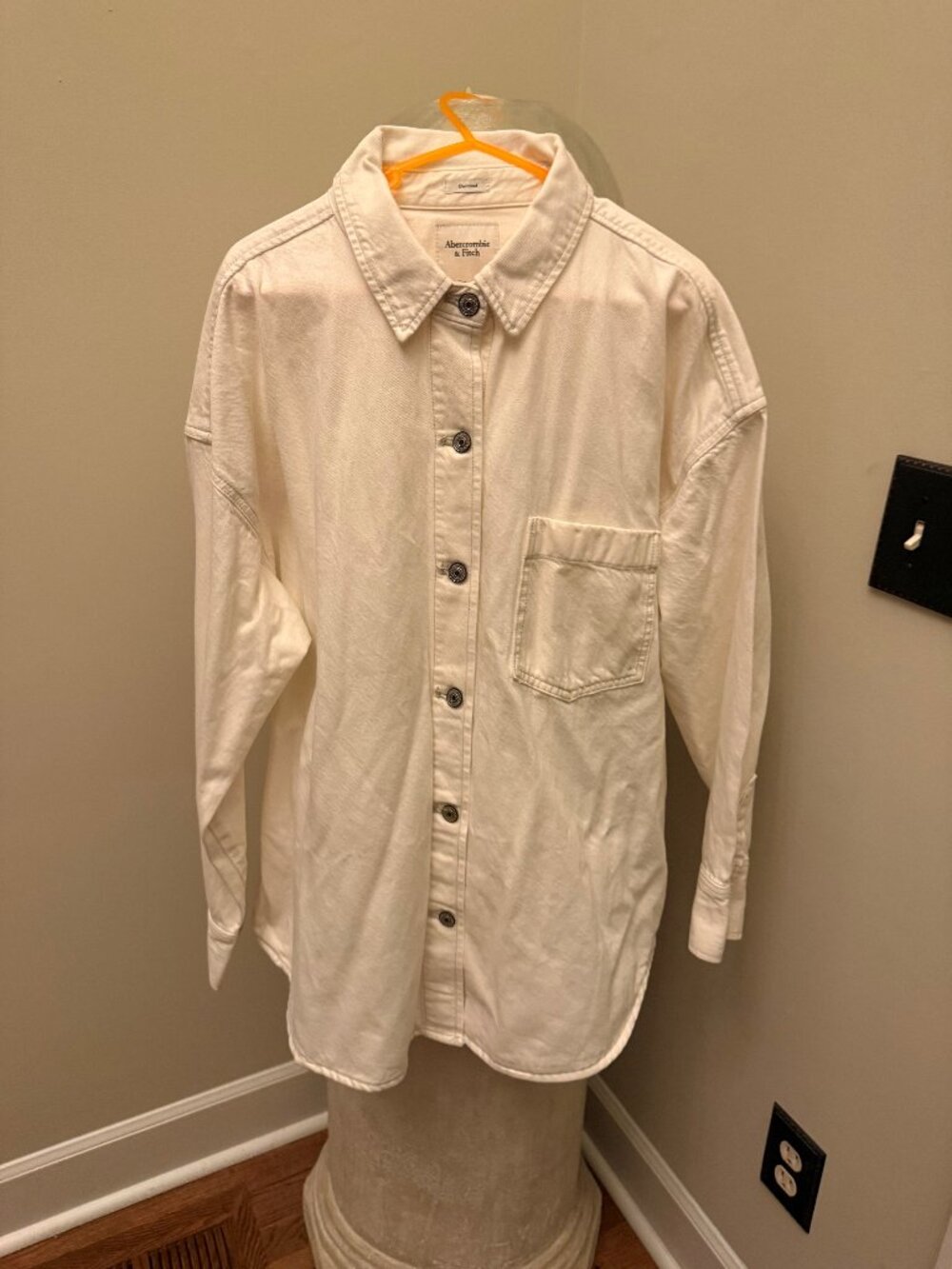 Abercrombie & Fitch ladies oversized jean jacket